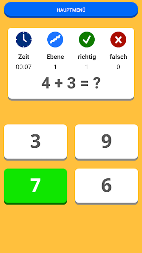 Math Trainer - Calculating Qui Screen 2