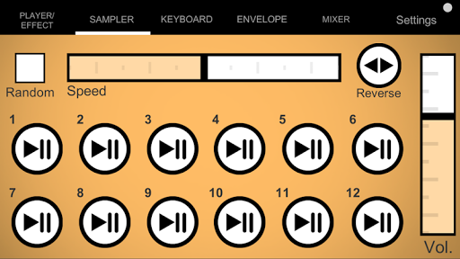 Soundcool OSC App Screen 3