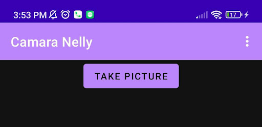 Android application camaranelly screenshort