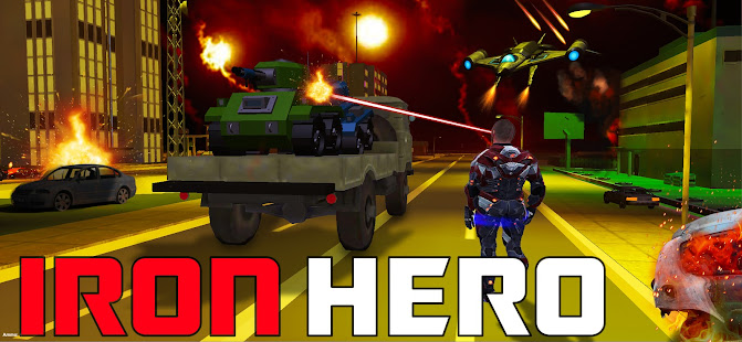 Super Iron Hero Man -  Gangstar Robot Avenger City 1.4 screenshots 5
