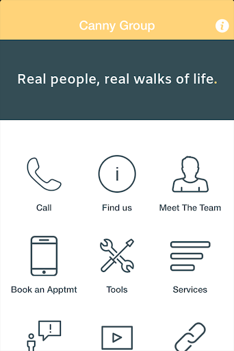 Android application Canny Group screenshort
