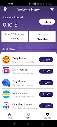 Earnforge Screen 2