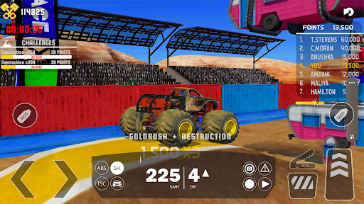 Monster Truck Stunt Challenge