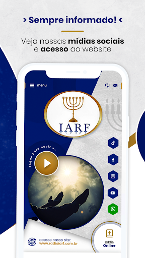Rádio IARF Screen 3