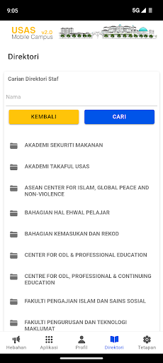 USAS Mobile Campus Staff V2.0