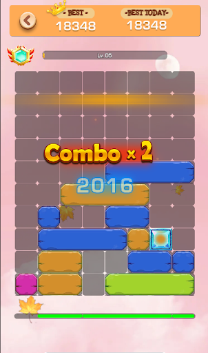 Android application Sliding Block Puzzle - Moon screenshort