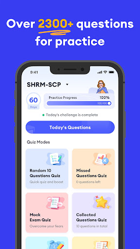 SHRM Test Prep 2024 Screen 2