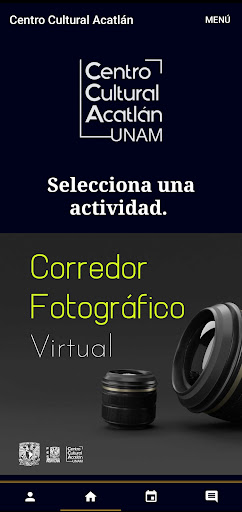 Android application Centro Cultural Acatlán screenshort