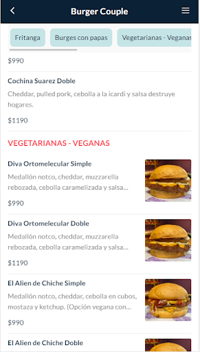 Burger Couple Screen 3