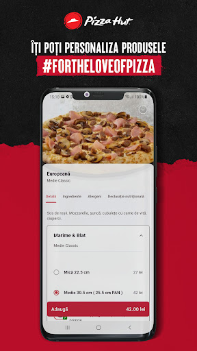 Pizza Hut Romania Screen 3