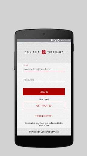 Android application DBS Asia Treasures screenshort
