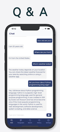 Android application Ask AI - Character AI Chatbot screenshort