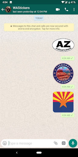 Arizona stickers for WhatsApp Screen 2