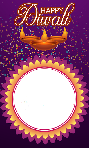 Diwali photo frame Screen 3