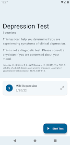 Depression Test Unknown