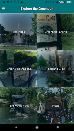 Android application Boise River Greenbelt screenshort
