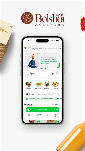 Android application Empório Bolshoi screenshort