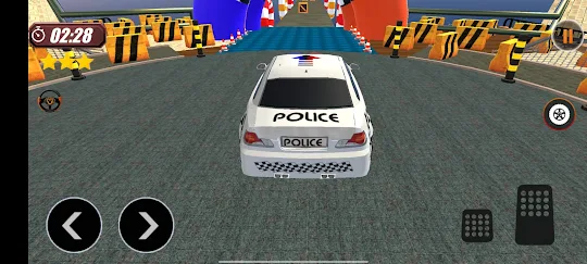 Police Ramp Stunt Car