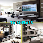 Cover Image of Download TV Shelves Design  APK