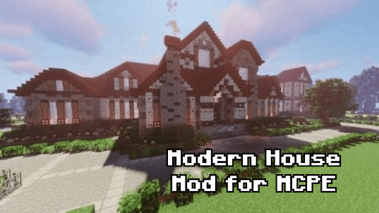 Modern House Mod in MCPE