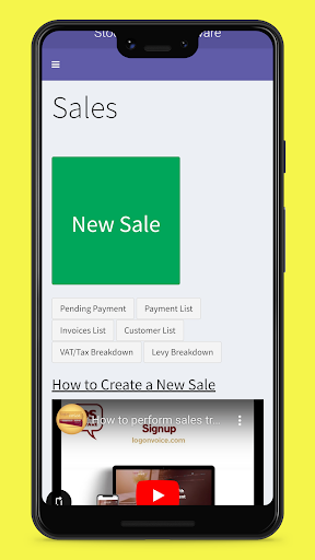 Logonvoice POS Screen 3
