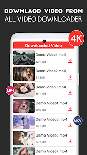 Video Downloader: All Download