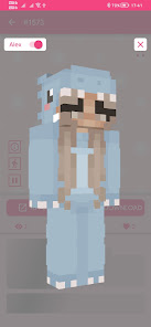 Captura de Pantalla 14 Aesthetic Skin for Minecraft android