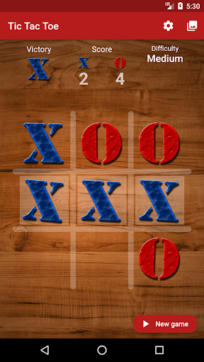 Simple TicTacToe Screen 3