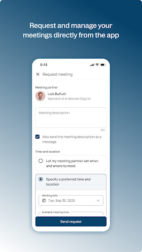 Exporttag EventApp ekran görüntüsü