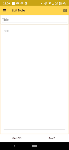 A-to-Z Notes, Simple Notepad Screen 2
