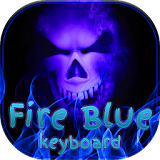 Fire Blue Keyboard icon
