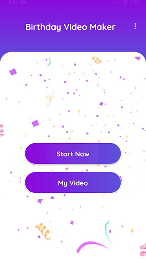 Birthday Video Maker with Song Screen 2