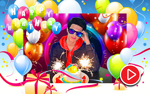 Happy birthday video maker Screen 2