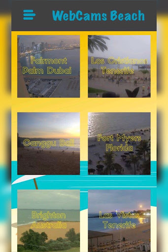 WebCams Beach Screen 2