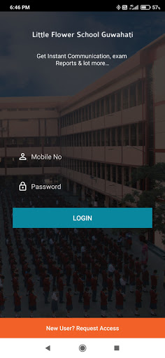 Android application Little Flower School Guwahati screenshort