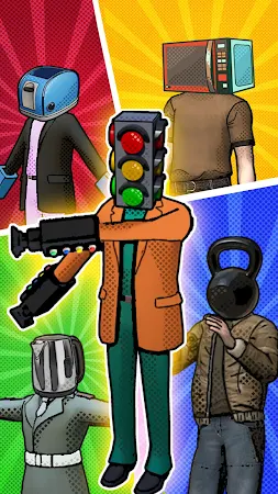 Game screenshot Toilet Monster: Война Слияния mod apk