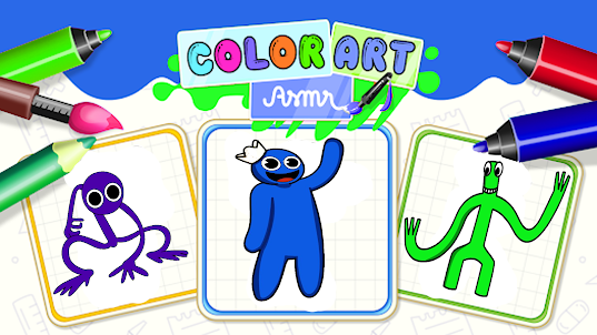 Download Azul Babão coloring book on PC (Emulator) - LDPlayer