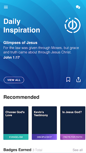 Android application JO App (JesusOnline) screenshort