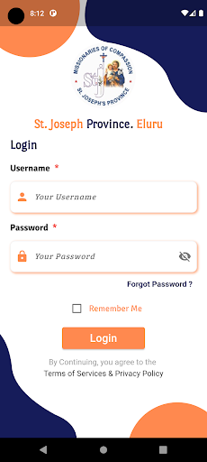 Android application St. Joseph Province - Eluru screenshort