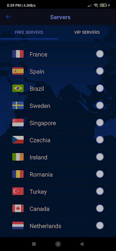 CXB Security (VPN) Screen 3