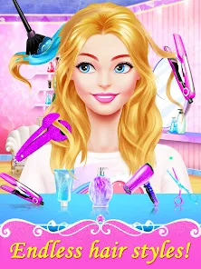 Hair Nail Salon Makeup Games Apps On