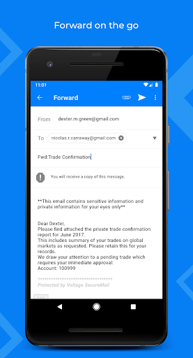 Voltage SecureMail Screenshot 2 - AppWisp.com