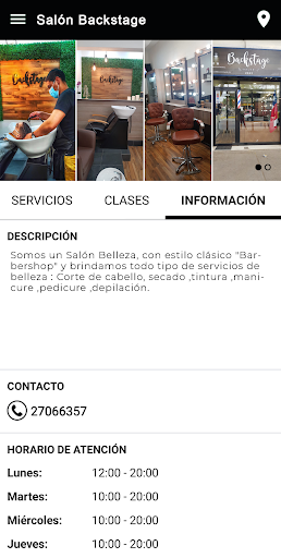 Salón Backstage Screenshot 3 - AppWisp.com