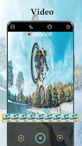 HD Camera & Video for Android Screen 3