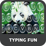 Panda Bamboo Bubble Keyboard icon