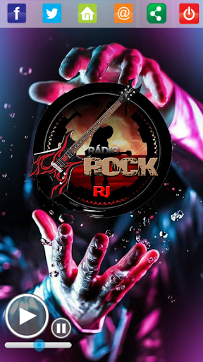 RJ Rádio Rock Screen 3