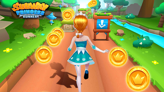 Subway Princess Runner Mod APK 6.8.3 (Unlimited diamonds, money) poster-5