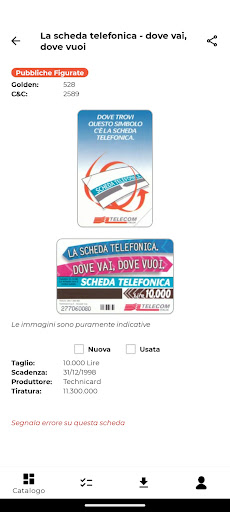 Schede Telefoniche Screen 3