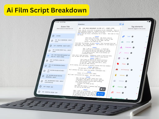 Screenshot of Studiovity - Film Screenplay