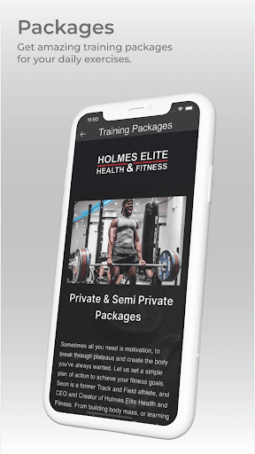 Holmes Elite Health & Fitness Screen 3